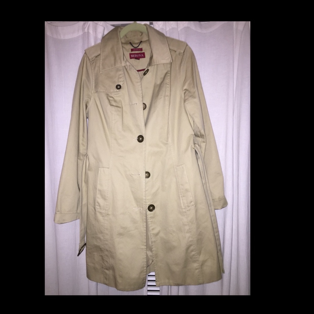 Water Repellent Trench Coat